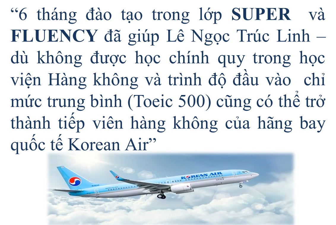 truc linh 1 - Trúc Linh - trở thành tiếp viên hàng không của Korean Air chỉ sau 6 tháng học Super & Fluency