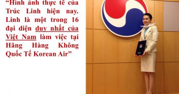 truc linh 5 351x185 - Trúc Linh - trở thành tiếp viên hàng không của Korean Air chỉ sau 6 tháng học Super & Fluency