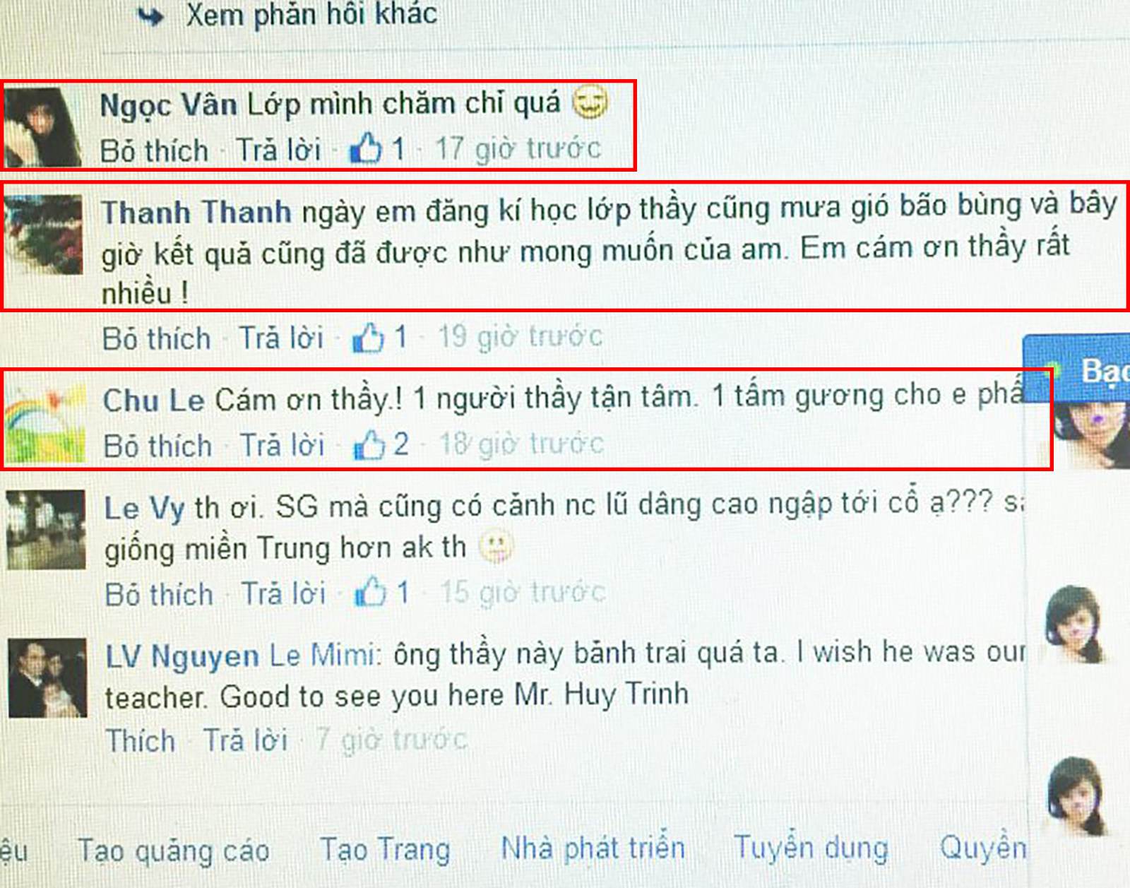 Tổng Hợp Những Nhận Xét - Cảm Nhận - Chia Sẻ Của Học Viên Anh Ngữ Huy Trịnh MƯA 1 3 - Tổng Hợp Những Nhận Xét - Cảm Nhận - Chia Sẻ Của Học Viên Anh Ngữ Huy Trịnh