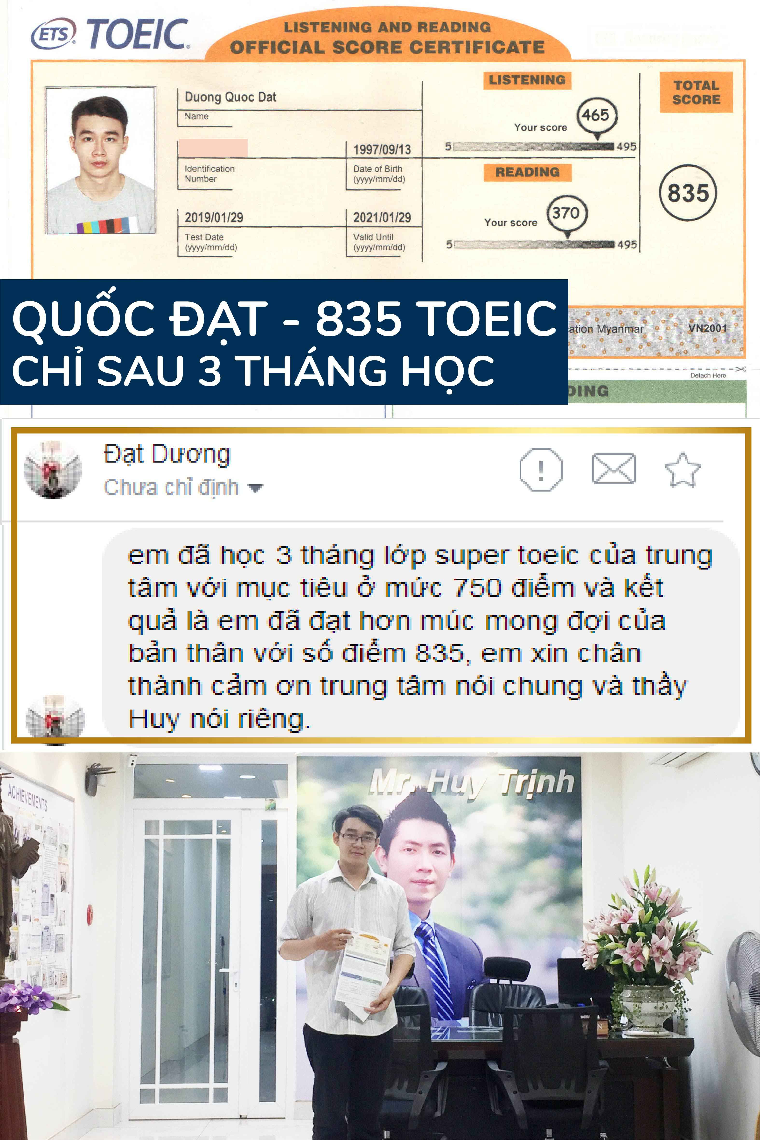 TOEIC 05 - TỔNG HỢP VINH DANH TOEIC - CẢM NHẬN HV LỚP SUPER TOEIC